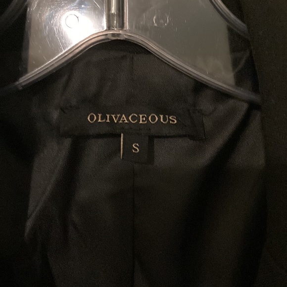 Black over sized small jacket. - Picture 3 of 3